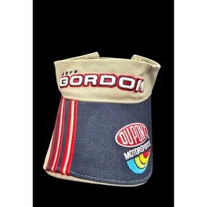 Jeff Gordon Dupont 24 Motorsports Nascar Visor Chase Adjustable Vintage